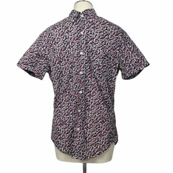J. Crew Factory Other - J. Crew Factory Floral Button Down Short Sleeve Shirt Men's S